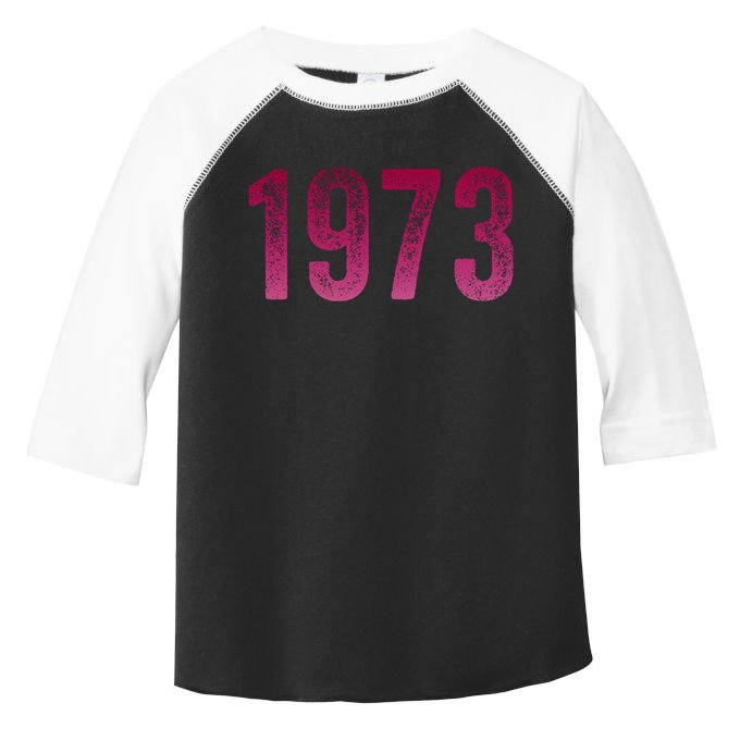 Pro Roe 1973 Gift Protect Roe V Wade Gift Cool Gift Toddler Fine Jersey T-Shirt
