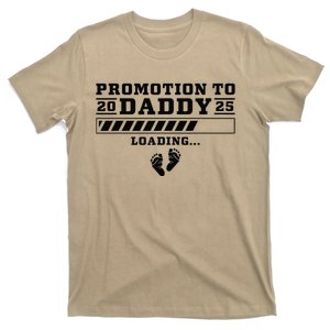 Pregnancy Reveal 2025 Promotion To Daddy T-Shirt