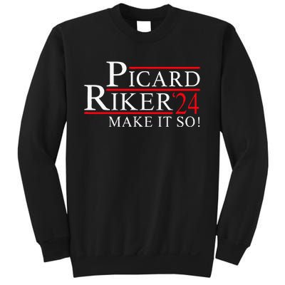 Picard Riker 24 Make It So For President 2024 Sweatshirt