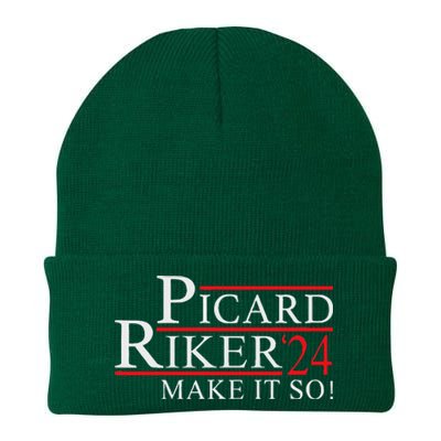 Picard Riker 2024 Presidential Campaign Knit Cap Winter Beanie