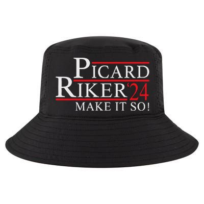 Picard Riker 2024 Presidential Campaign Cool Comfort Performance Bucket Hat