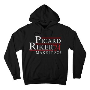 Picard Riker 2024 Presidential Campaign Hoodie