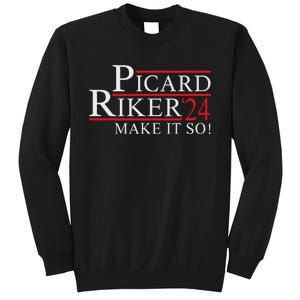 Picard Riker 2024 Presidential Campaign Sweatshirt