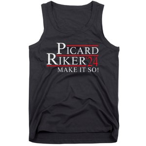 Picard Riker 2024 Presidential Campaign Tank Top