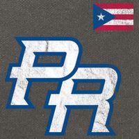 Puerto Rico Baseball Flag Pride Boricua Puerto Rico Cotton Canvas Backpack