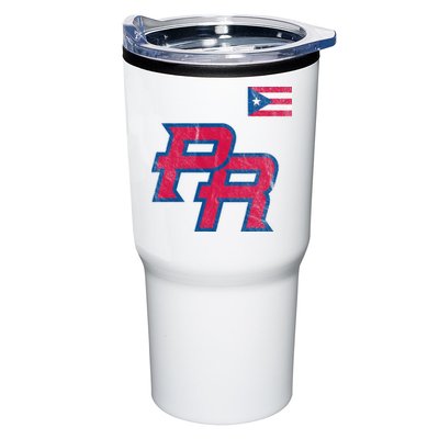 Puerto Rico Baseball Flag Pride Boricua Puerto Rico Tumbler