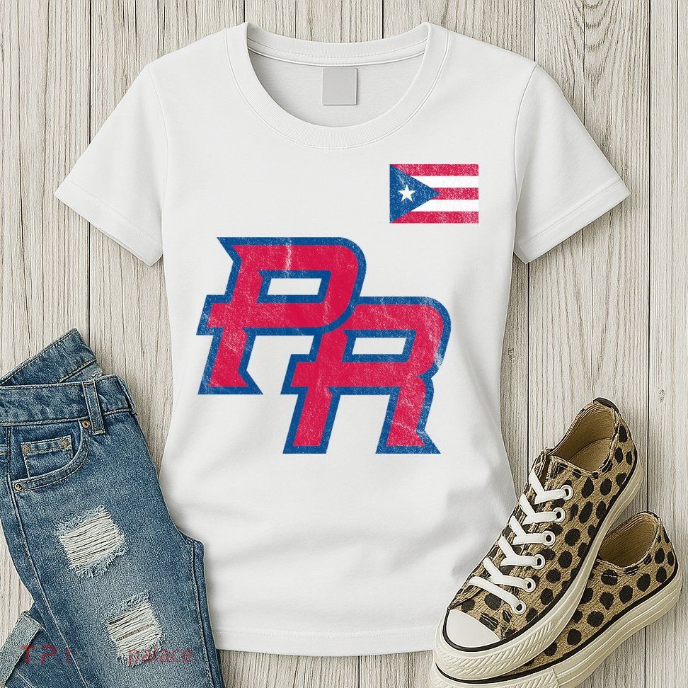 Puerto Rico Baseball Flag Pride Boricua Puerto Rico Women's T-Shirt
