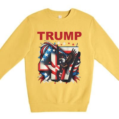 Presidential Race 2025 Trump Kamala YouRe Fired Premium Crewneck Sweatshirt