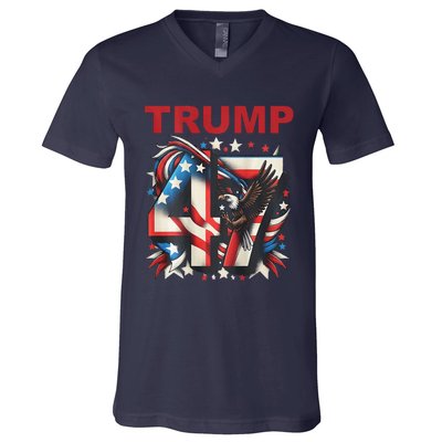 Presidential Race 2025 Trump Kamala YouRe Fired V-Neck T-Shirt