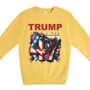 Presidential Race 2025 Trump Kamala YouRe Fired Premium Crewneck Sweatshirt