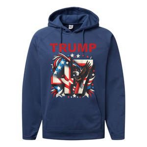 Presidential Race 2025 Trump Kamala YouRe Fired Performance Fleece Hoodie