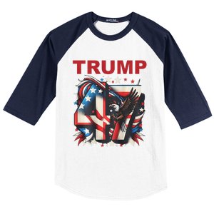 Presidential Race 2025 Trump Kamala YouRe Fired Baseball Sleeve Shirt