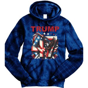 Presidential Race 2025 Trump Kamala YouRe Fired Tie Dye Hoodie