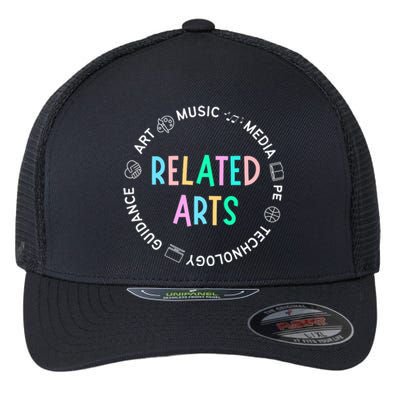 PKES Related Arts Circle Design Flexfit Unipanel Trucker Cap