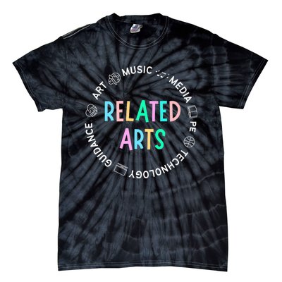 PKES Related Arts Circle Design Tie-Dye T-Shirt