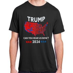 Patriotic Red And Blue Map Usa County Election Map Adult ChromaSoft Performance T-Shirt