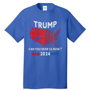 Patriotic Red And Blue Map Usa County Election Map Tall T-Shirt