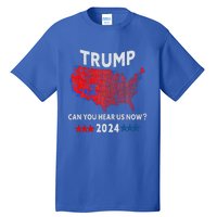 Patriotic Red And Blue Map Usa County Election Map Tall T-Shirt