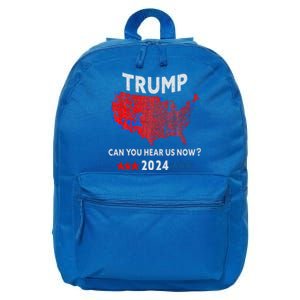 Patriotic Red And Blue Map Usa County Election Map 16 in Basic Backpack