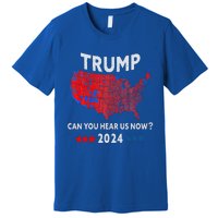 Patriotic Red And Blue Map Usa County Election Map Premium T-Shirt