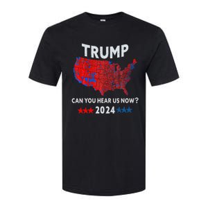 Patriotic Red And Blue Map Usa County Election Map Softstyle CVC T-Shirt