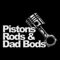 Pistons Rods And Dad Bods Engineer Classic Car Impact Tech Backpack