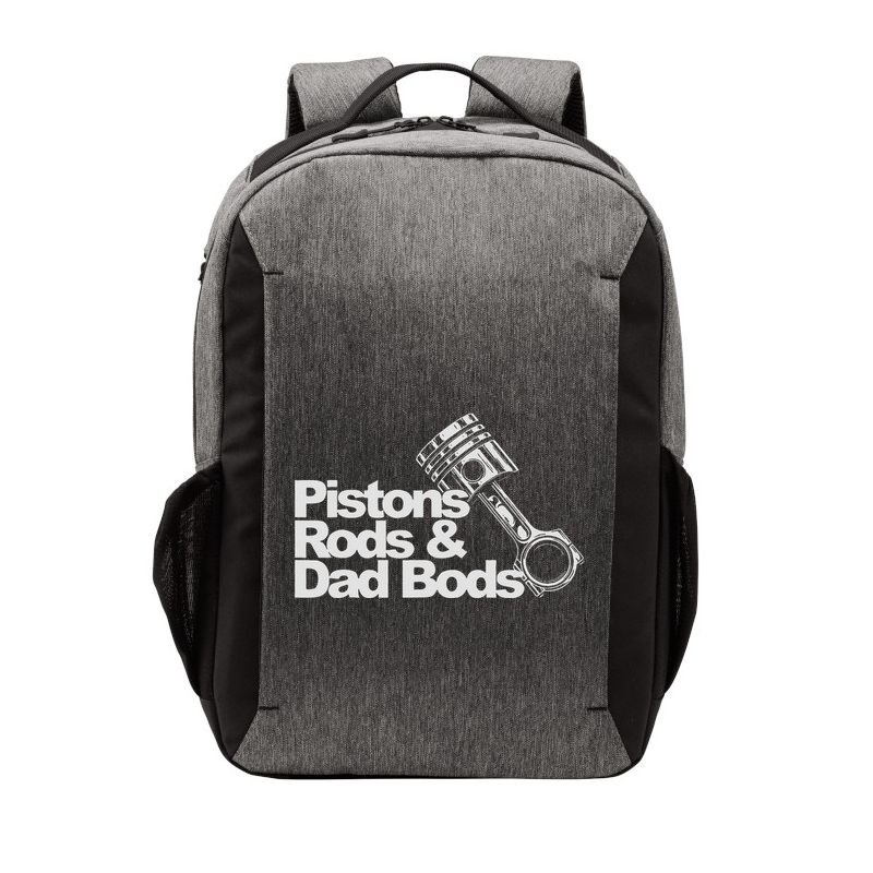 Pistons Rods And Dad Bods Engineer Classic Car Vector Backpack