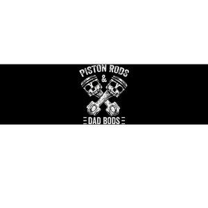 Piston Rods And Dad Bods Diesel Car Mechanic Garage Auto Bumper Sticker