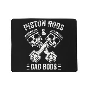 Piston Rods And Dad Bods Diesel Car Mechanic Garage Auto Mousepad