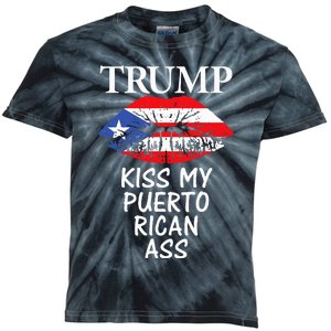 Puerto Rico Anti Trump Political Kids Tie-Dye T-Shirt