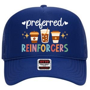 Preferred Reinforcers Aba Therapist Aba Therapy Meaningful Gift High Crown Mesh Back Trucker Hat