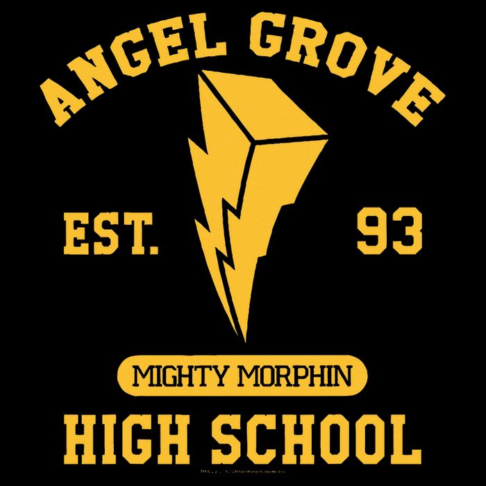 Power Rangers Angel Grove High School Gold Collegiate Sustainable Bucket Hat