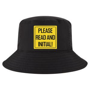 Please Read And Initial Document Indicates Agree Its Terms Cool Comfort Performance Bucket Hat