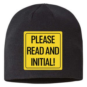 Please Read And Initial Document Indicates Agree Its Terms Sustainable Beanie