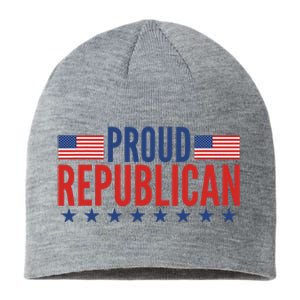 Proud Republican American Sustainable Beanie