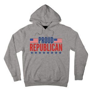 Proud Republican American Tall Hoodie