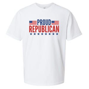 Proud Republican American Sueded Cloud Jersey T-Shirt