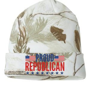 Proud Republican American Kati Licensed 12" Camo Beanie