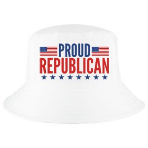 Proud Republican American Cool Comfort Performance Bucket Hat