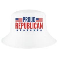 Proud Republican American Cool Comfort Performance Bucket Hat