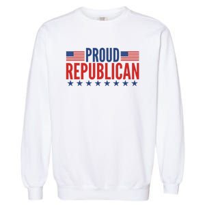 Proud Republican American Garment-Dyed Sweatshirt