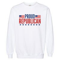 Proud Republican American Garment-Dyed Sweatshirt