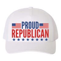 Proud Republican American Yupoong Adult 5-Panel Trucker Hat