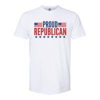 Proud Republican American Softstyle CVC T-Shirt