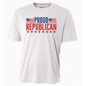 Proud Republican American Cooling Performance Crew T-Shirt