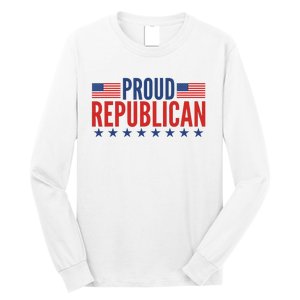 Proud Republican American Long Sleeve Shirt