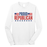 Proud Republican American Long Sleeve Shirt