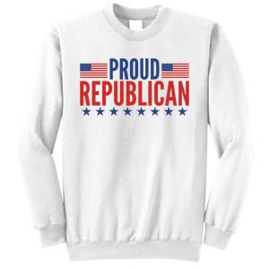 Proud Republican American Sweatshirt