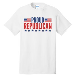 Proud Republican American Tall T-Shirt