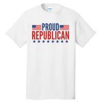 Proud Republican American Tall T-Shirt